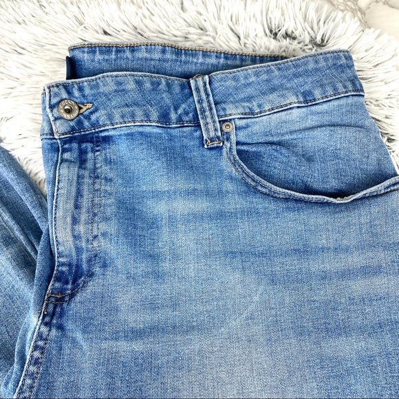 Lucky Brand Ginger Skinny Frayed Hem Light Wash Jeans EUC - Picture 4 of 16